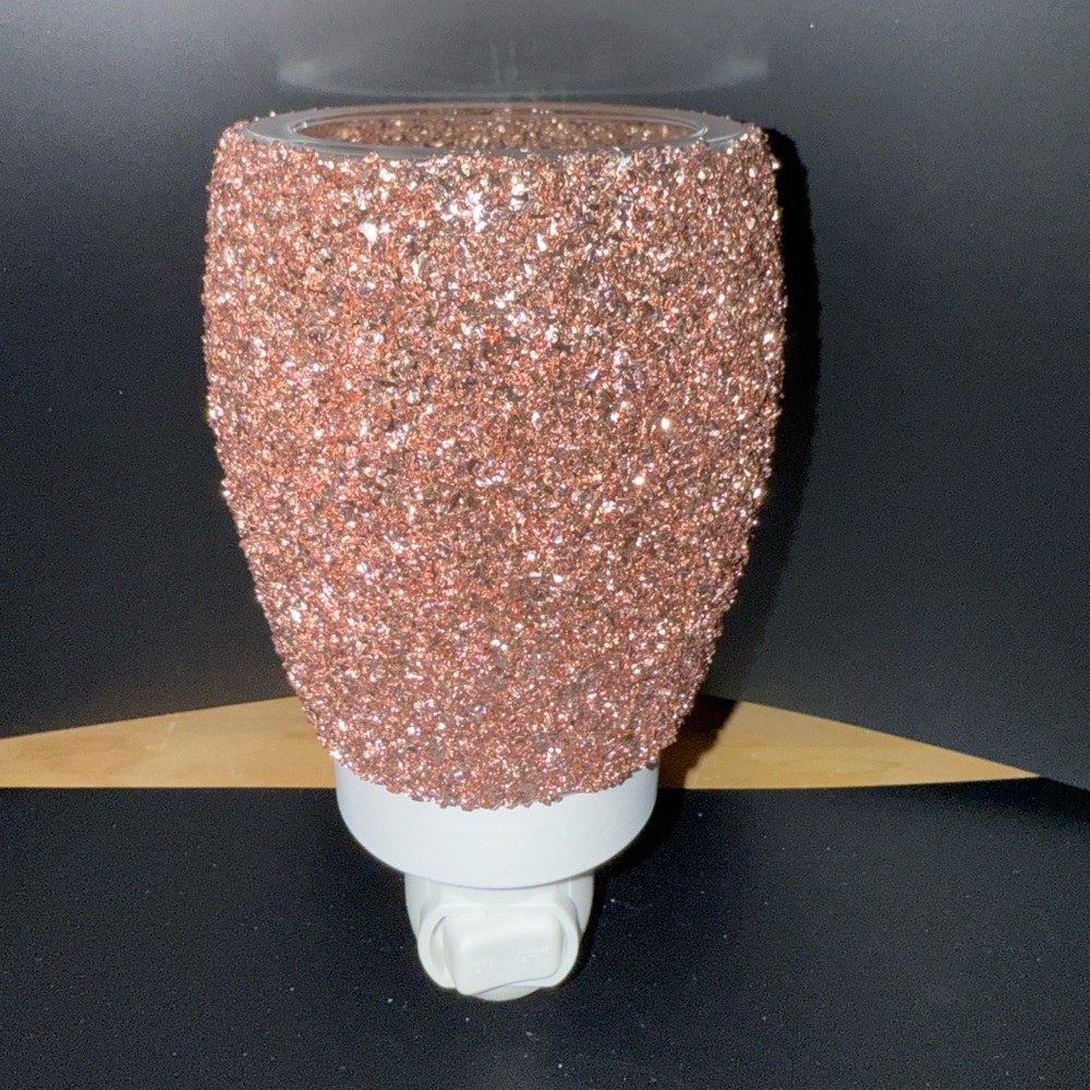 Scentsy Glitter Rose Gold Plug-In Light